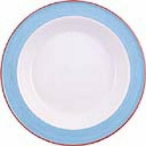 Steelite Rio Blue Soup Plates 215mm (Pack of 24) - V3067 - 1