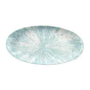 Churchill Studio Prints Stone Chefs Plates Aquamarine 347 x 173mm (Pack of 6) - FC147 - 1