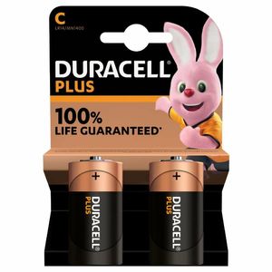 DuracellPlus C Batteries (Pack of 2) - 1