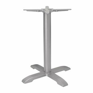 Bolero Cast Iron Table Base Grey - 1