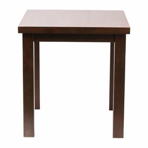 Kendal Square Dining Table Dark Wood 700x700mm - 3