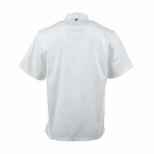 Chef Works Cannes Short Sleeve Chefs Jacket Size S - 3