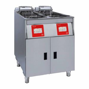 FriFri Touch 622 Electric Free Standing Twin Tank Filtration Fryer TL622H32G0 - CX898 - 1