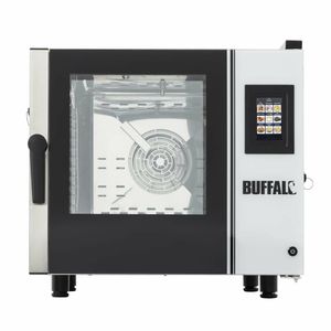 Buffalo Smart Touchscreen Compact Combi Oven ?6 x GN 1/1 with Installation Kit - SA775 - 1