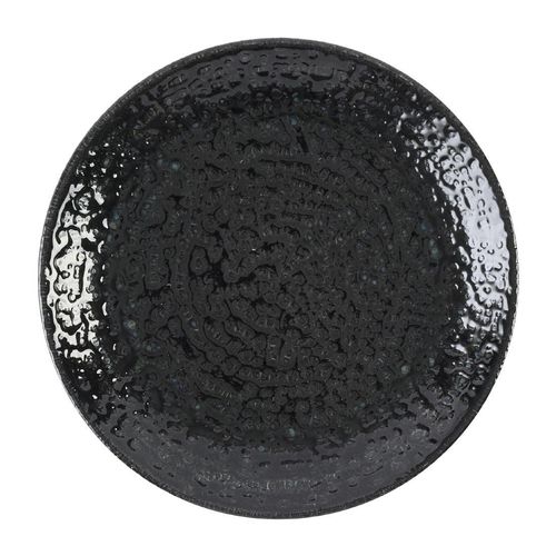 Churchill Studio Prints Homespun Chroma Carbon Coupe Plate 165mm (Pack of 12) - DX819 - 1