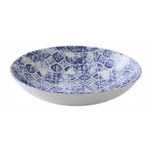 Churchill The Maker's Collection Porto Blue Coupe Bowl 220mm (Pack of 12) - DX151 - 3