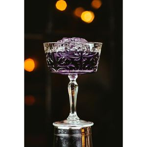 RCR Cristalleria Tattoo Champagne Saucer 268ml (Pack of 12) - VV3842 - 3