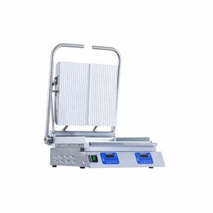 Prince Castle Dual MultiFlex Contact Grill Ribbed Top Plate NCG14-TG - FP543 - 1