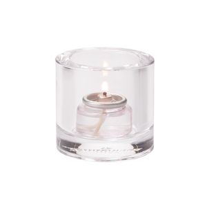 Hollowick Thick Round Clear Tealight 70mm x 73mm (Pack of 6) - VV4057 - 1