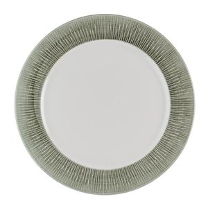 Churchill Bamboo Ceramic Spinwash Alpine Presentation Plates 305mm (Pack of 12) - HR426 - 1