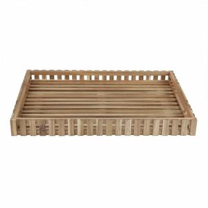 Olympia Acacia Large Storage Box 510x356mm - DP881 - 3