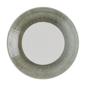 Churchill Bamboo Ceramic Spinwash Alpine Deep Coupe Plates 248mm (Pack of 12) - HR436 - 1