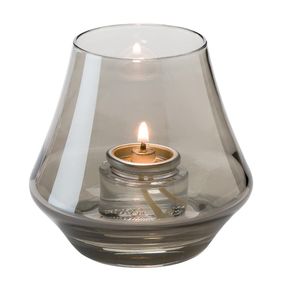 Steelite Chime Glass Votives Smoke Lustre 89mm (Pack of 12) - VV4083 - 1