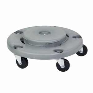 Jantex Dolly for 160Ltr Heavy-Duty Round Bin - DX499 - 1