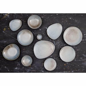 Olympia Ember Blue Triangle Bowls 245mm (Pack of 4) - FU181 - 3
