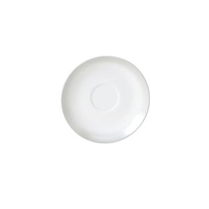 William Edwards Frost Tea Saucers White 150mm (Pack of 12) - VV3141 - 1