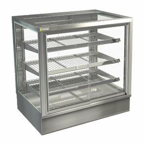 Cossiga Tower STG Heated Drop-in Display w/Sliding Front & Rear Doors 900mm - HT578 - 1