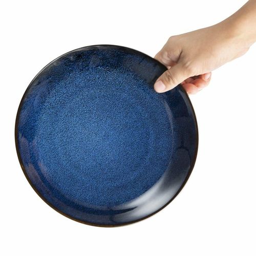 Olympia Luna Midnight Blue Coupe Plates 205mm (Pack of 4) - DZ779 - 6