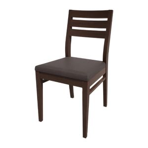 Bolero Bespoke Marty A Side Chair in Anthracite/Wenge - HS373 - 1