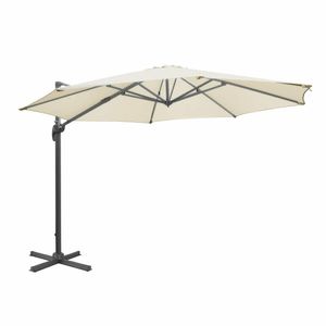 Bolero Venice Heavy Duty Parasol Cream 3.5m - FU507 - 1