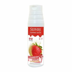 Sephra Strawberry Sparkle Topping Sauce 1kg - HU122 - 1