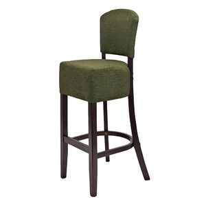 Hanoi Bar Chair In Soft Oak with Shetland Forest Seatpad - HP792 - 1
