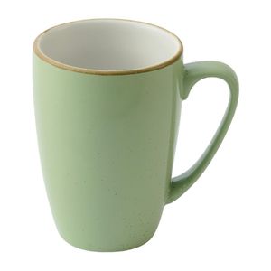 Churchill Stonecast Sage Green Profile Mugs 355ml (Pack of 12) - HY961 - 1