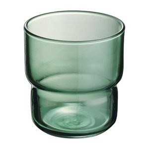 Arcoroc Log Brush Dark Green Tumblers 220ml (48 Pack) - HZ463 - 3