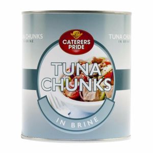 Caterers Pride Tuna Chunks in Brine 400g (24 Pack) - HW302 - 1