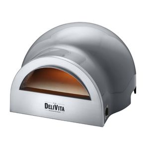 Delivita Dual Fuel Gas Pizza Oven Hale Grey - HZ246 - 1