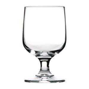 Libbey Gemini Stemmed Half Pint Beer Glasses 280ml/10oz (Pack of 6) - FM298 - 1