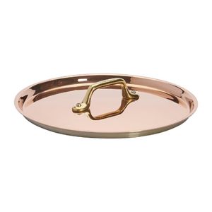 De Buyer Inocuivre Lid with Brass Handle 14cm - HZ647 - 1
