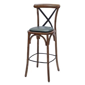 Bristol Bar Chair in Vintage with Bison Cedar Seat - HX890 - 1