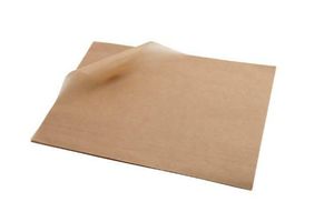 Greaseproof Paper Brown 25 x 20cm - 1