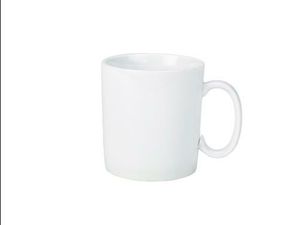 Genware Porcelain Straight Sided Mug 34cl/ 12oz (Pack of 6) - 1