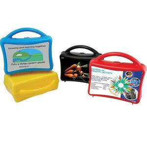 Custom Branded Lunch Box With Handle - 1
