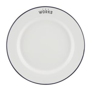 Custom Branded Enamel Plate (24cm) - 1