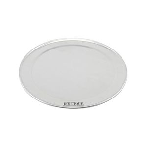 Custom Branded Aluminium Flat Wide Rim Pizza Pan (280mm) - 1