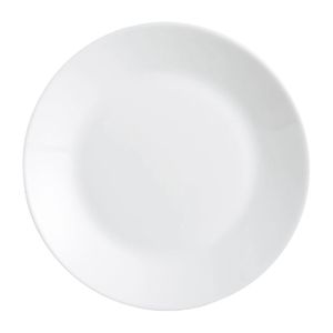 Luminarc Zelie Dessert Plates White 180mm (12 Pack) - JA190 - 1