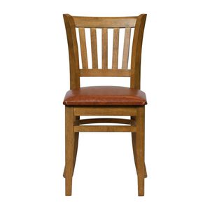 Turin Dining Table with 4 Manhattan Dining Chairs Weathered Oak with Bison Tan - JA217 - 3