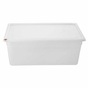 Hygiplas Click Polypropylene 1/1 Gastronorm Tray 200mm (2 Pack) - FZ088 - 1