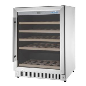 Polar G-Series Stainless Steel Wine Fridge 51 Bottle - GM627 - 1