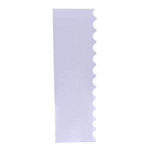 PME Side Scraper Patterned Acrylic Scallop 255mm - HZ050 - 1