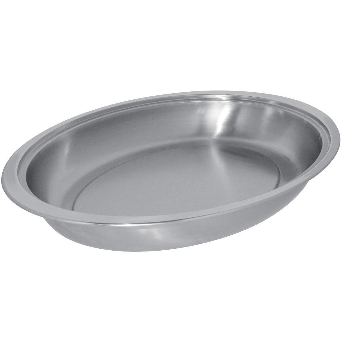 Serving Dish Stainless Steel Oval 7.5Ltr - CB725 - 1