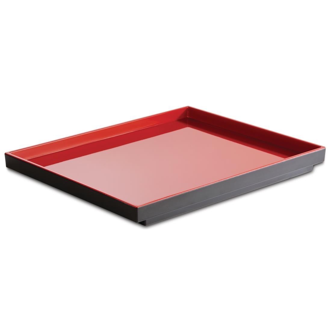 APS Asia+  Red Tray GN 1/2 - Each - DT775 - 1