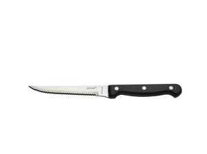 Steak Knife Black Poly Handle (Dozen) - STK-BLK - 1