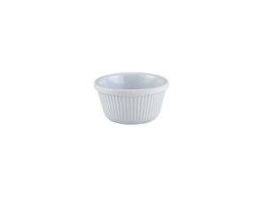GenWare Melamine White Fluted Ramekin 85ml/ 3oz (Pack of 24) - S282-02 - 1