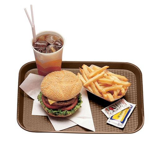 Cambro Brown Fast Food Tray 410x300mm - 2