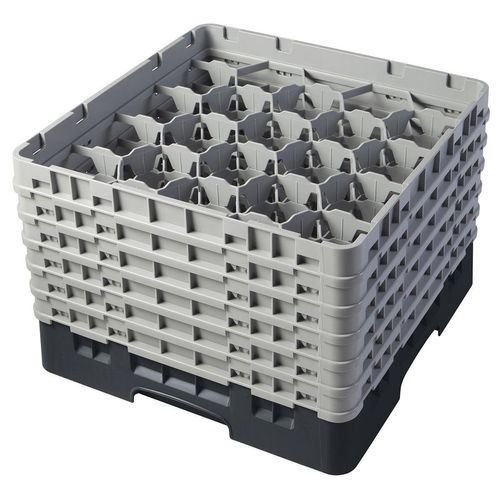 Cambro H298mm Black 20 Compartment Camrack - 1