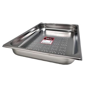 Pujadas GN Pro 55mm Deep 1/1 Stainless Steel Perforated Gastronorm - 1